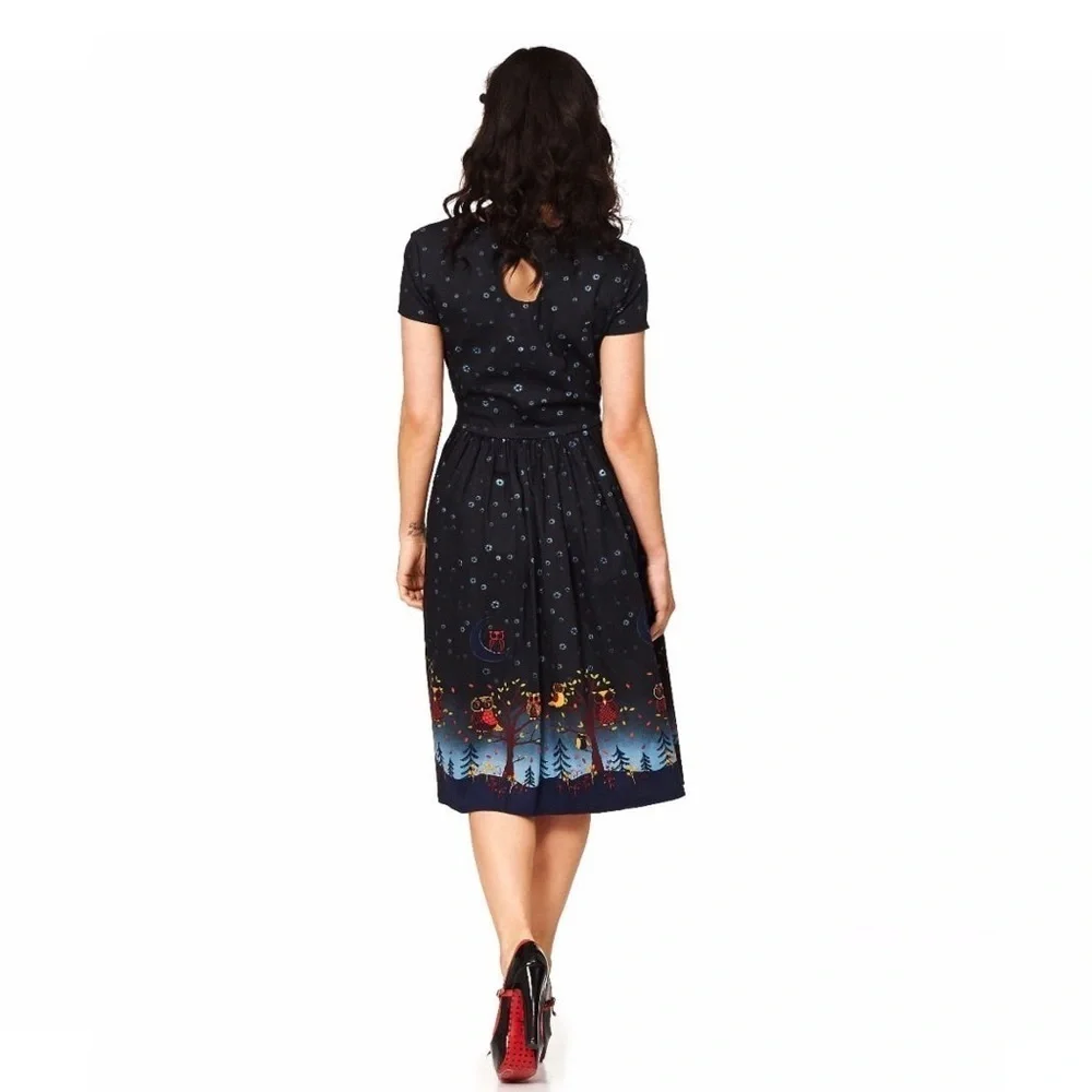 Banned Apparel Lone Traveller Dress, Multi, Size Small, EUC - Picture 3 of 9